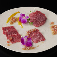 和牛赤身のカルパッチョ