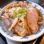 心温食堂(神) - 醤油チャーシューメン