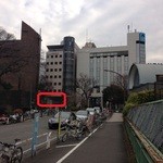 レストラン エフ - 201401　エフ　建物まわり⇒陸橋の上から