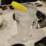 Yakiniku Shinsan - チューハイ レモン