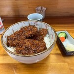 かつどん なかや - かつどん 激辛(650円)