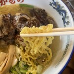 本家なかむら - 麺のアップ