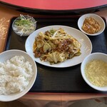 中華料理 唐韻 - 回鍋肉(日替定食)