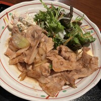 北陸料理 新越 - 生姜焼き定食