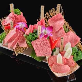 A5黒毛和牛を使用◆日替わり「おまかせの盛り合わせ」が自慢