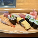 しほう田 - にぎり鮨ランチ … ¥1,300円（税込）