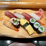 しほう田 - にぎり鮨ランチ … ¥1,300円（税込）