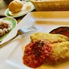 Restaurant Garden - メインのお料理と雑穀米、パン