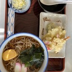 増田屋 - 天ぷらそば並　税別700円