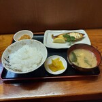 Hasebe - さわら西京焼定食795円(2024年2月16日)