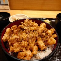 天麩羅 なか江 - かき揚げ丼