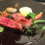 熊本『馬肉』エシャロットビネガーソース(コースに+1000円)