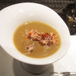 レストラン バカール - せいこがにとカニミソのソース