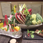 2年ぶりのバーニャカウダ