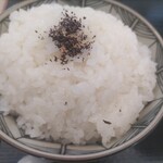 一つ木竹林草 - 熱々ごはん。ゆかりが嬉しい！