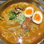 Yuuyake Ramen - ココナツと生姜のカレーラーメン。