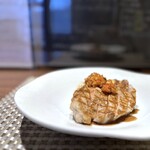 パザパ - メインは「ひなもり豚ロースのグリル、ラザニア添え」・・これもボリュームがありますね。♪