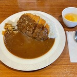 カレーショップMASARA - カツカレー 1000円＋トッピング卵 50円