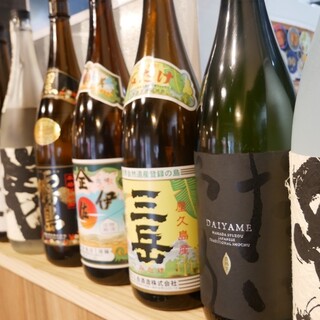 A wide selection of products that is a must-see for shochu lovers. Fresh fruit sour is also recommended.