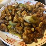 てっぺい食堂 - 鶏肉味噌炒め
