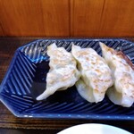 俺の中華たなか家 - なんと❗本日のサービスおつまみは女将さん手作りの「焼き餃子♦」これがとても旨し♥専門店さんを超越(*´艸｀*)する美味しさですლ(´ڡ`ლ)