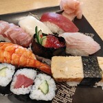 寿し処 さつき - 料理写真:ランチセット（１人前）