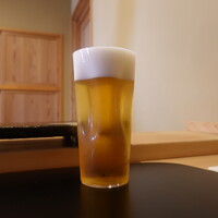 鮨 十兵衛 - 最初はビール♪