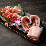 Assortment of 3 types of carefully selected brand pork S