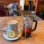 とまと - ドリンクセットの紅茶です
