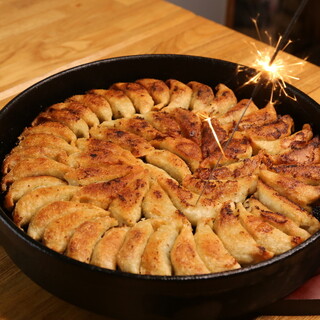 【お誕生日特典♪】歳の数だけ餃子プレゼント！！