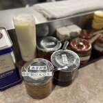 横濱ラーメン あさが家 - 自家製にんにく ラー油