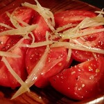 토마토와 생강 샐러드