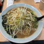 ラーメンショップ八峯 - 醤油ネギラーメン