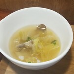 キッチン ブルー グローブ - 最後のスープ