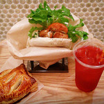 グリーン グリーティングス - デザートのアップルパイとセットで