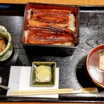 茶寮 ふ川 - うな重