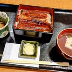 茶寮 ふ川 - うな重