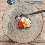 La Stalla - フルーツトマトとリコッタチーズ