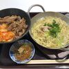 明洞食堂 - 料理写真:参鶏湯ラーメン＆牛カルビ丼