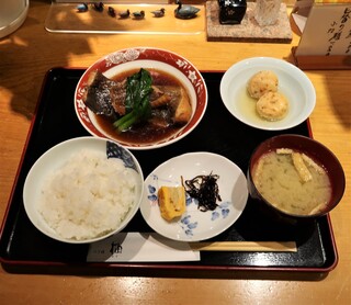 Yuzu - カレイ煮付膳　1,200円