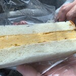 NIjIPAN - 厚焼き玉子入のサンド  土日限定   またこれリピートしたい