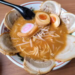 ラーメン冨貴 - 料理写真:味噌味玉チャーシュー(ねぎなし)1160円