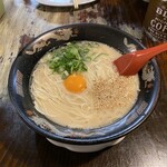 豚骨ラーメン 銀水 - 替え玉4点セット（替え玉/スープ、生たまご付）