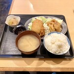 たこ焼き 次郎 - ミックスフライ定食