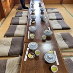 ニュー飯店 - 座敷で11人で昼飯　イイネ‼️