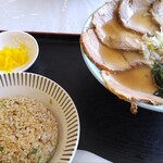 ラーメン ばんり - 中華チャーシューＡセット