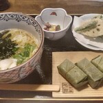 柿の葉ずし 平宗 - 煮麺膳1630円