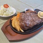 レストラン八白 - １ポンドステーキ