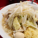 ラーメン二郎 - ヤサイ（そのまま）