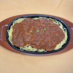 レストラン八白 - ミートソーススパゲティ